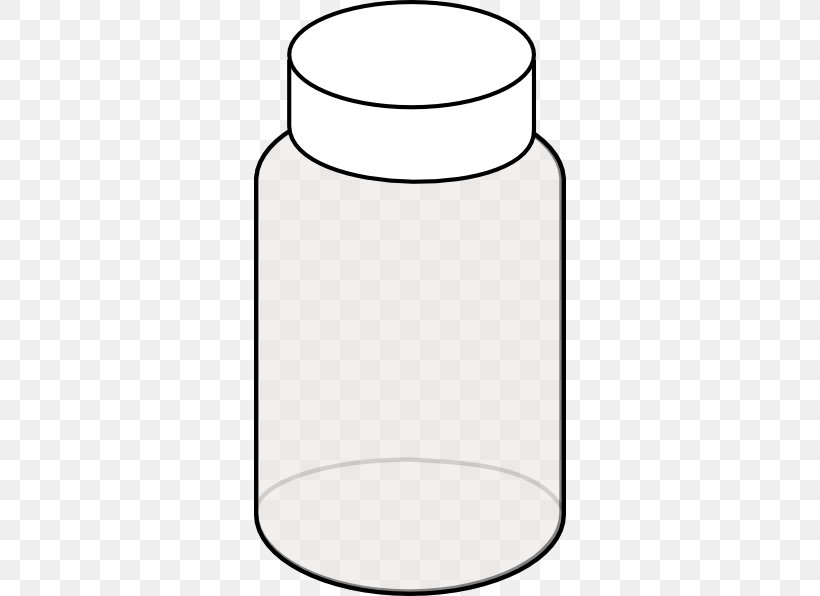 Vial Milliliter Clip Art, PNG, 312x596px, Vial, Area, Black And White, Drawing, Drinkware Download Free