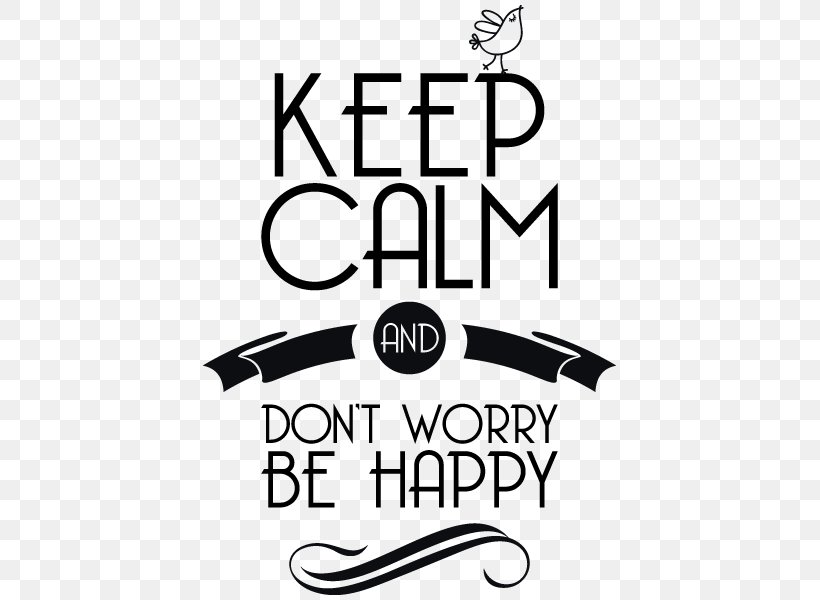 Keep Calm And Carry On Logo Brand Clip Art Happiness, PNG, 600x600px, Keep Calm And Carry On, Area, Black, Black And White, Black M Download Free