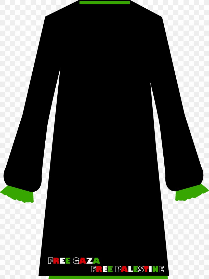 Long-sleeved T-shirt Long-sleeved T-shirt Jacket Dress, PNG, 1198x1600px, Sleeve, Black, Clothing, Dress, Green Download Free