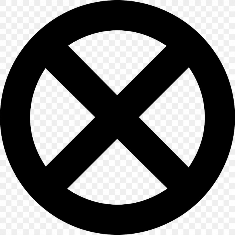 Professor X Storm X-Men Logo, PNG, 980x982px, Professor X, Area, Black And White, Deadpool, Len Wein Download Free