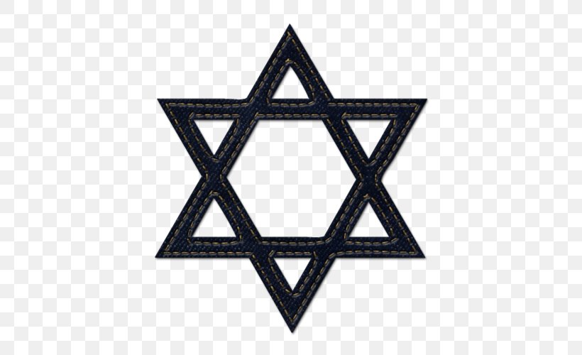 Star Of David Jewish Symbolism Judaism, PNG, 500x500px, Star Of David, Christian Cross, David, Jewish Symbolism, Judaism Download Free