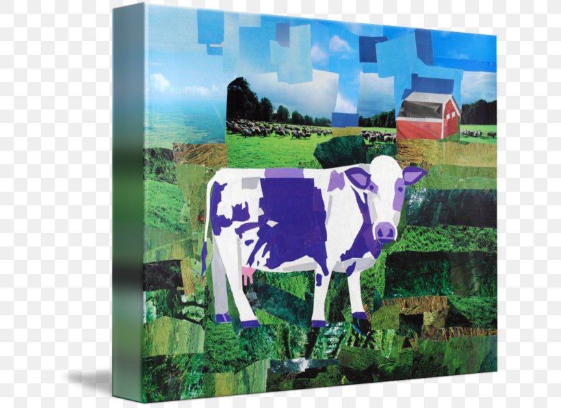 Art Collage Painting Lesson Plan Dairy Cattle, PNG, 650x596px, Art, Artist, Cattle Like Mammal, Classroom, Collage Download Free