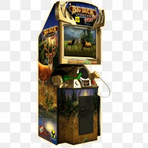 Big Buck Hunter Arcade Game Video Game Silver Strike Bowling Raw Thrills PNG