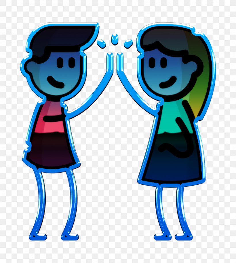 High Five Icon Friendship Icon, PNG, 1108x1234px, High Five Icon, Cartoon, Conversation, Friendship, Friendship Icon Download Free