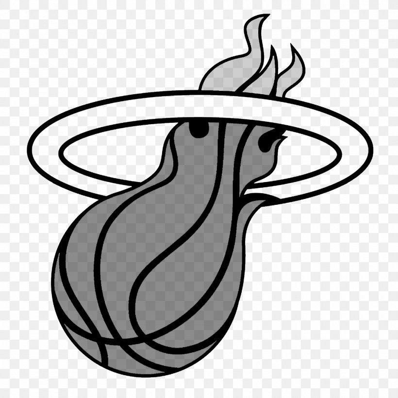 Miami Heat NBA Oklahoma City Thunder Toronto Raptors Miami Dolphins, PNG, 1500x1500px, Miami Heat, Artwork, Basketball, Black And White, Brooklyn Nets Download Free