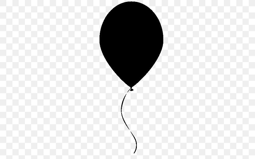Balloon Drawing Black And White Clip Art, PNG, 512x512px, Balloon, Art,  Birthday, Black, Black And White