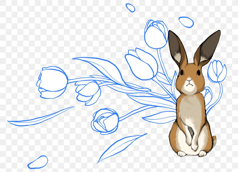 Domestic Rabbit Drawing Chinese Hare Animal, PNG, 800x592px, Domestic Rabbit, Animal, Art, Cartoon, Chinese Zodiac Download Free