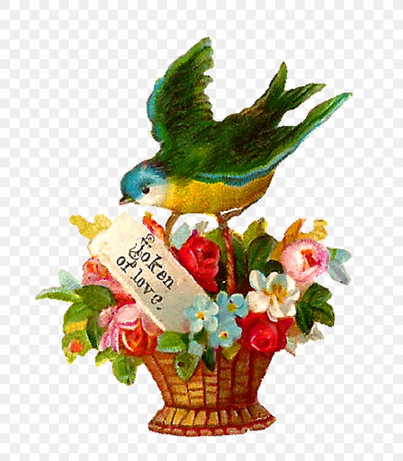 Flowerpot Floral Design Basket, PNG, 1200x1371px, Flower, Antique, Art, Basket, Bird Download Free