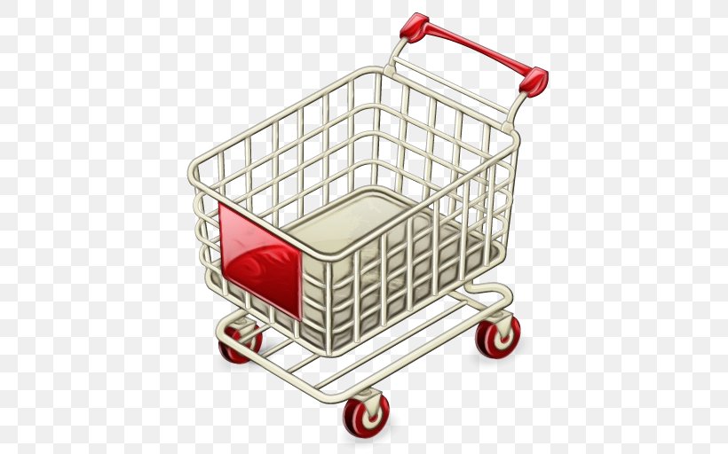 Shopping Cart, PNG, 512x512px, Watercolor, Basket, Car, Cart, Commerce Download Free