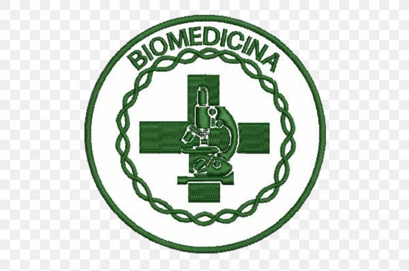 Biomedicine Biomédico Embroidery Science Microbiology, PNG, 980x650px, Biomedicine, Acupuncture, Area, Badge, Biology Download Free