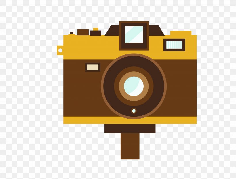 Camera Download, PNG, 3594x2729px, Camera, Architecture, Cartoon, Photography, Yellow Download Free