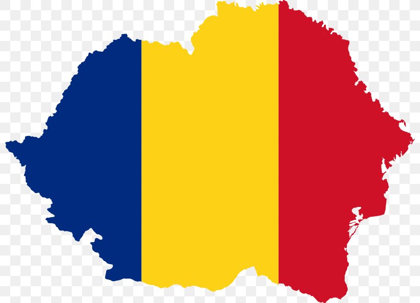 Flag Of Romania Romanian Map, PNG, 800x593px, Romania, Area, Blank Map, File Negara Flag Map, Flag Download Free