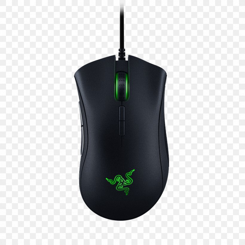 Razer DeathAdder Elite Computer Mouse Pelihiiri Computer Keyboard Razer Inc., PNG, 1000x1000px, Razer Deathadder Elite, Computer, Computer Component, Computer Keyboard, Computer Mouse Download Free