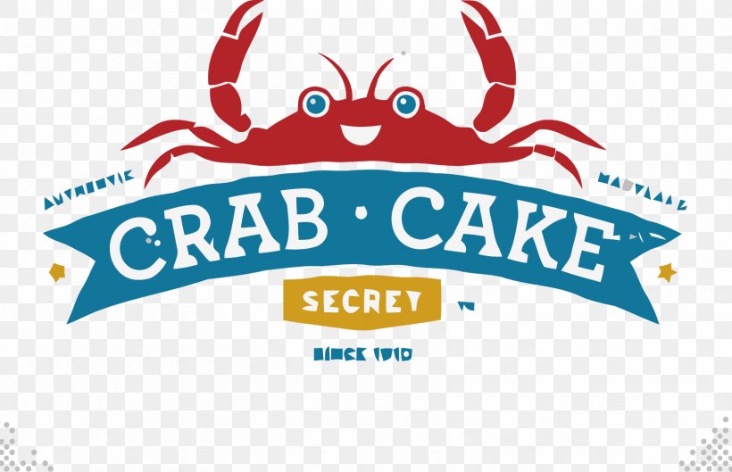 Crab Cake Logo Restaurant Seafood, PNG, 1667x1076px, Crab, Area, Artwork, Brand, Chesapeake Blue Crab Download Free