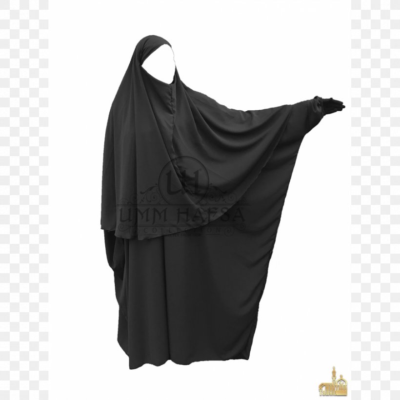Dress Quran Hijab Abaya Jilbāb, PNG, 900x900px, Dress, Abaya, Black, Cloak, Eid Alfitr Download Free