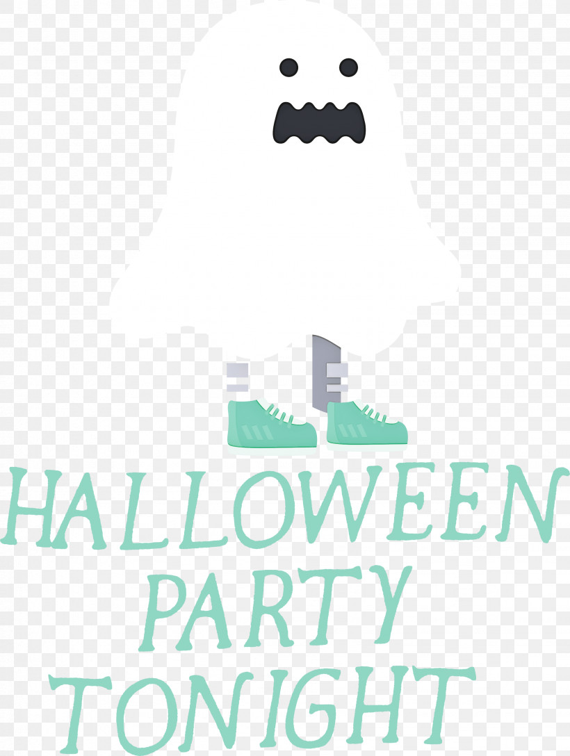Halloween Halloween Party Tonight, PNG, 2259x3000px, Halloween, Logo, Meter, Teal Download Free