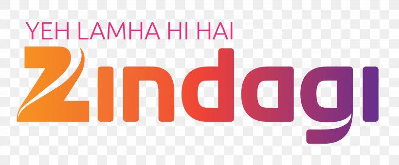 Logo Television Channel Zindagi, PNG, 3000x1247px, Logo, Area, Brand, Highdefinition Television, Magenta Download Free