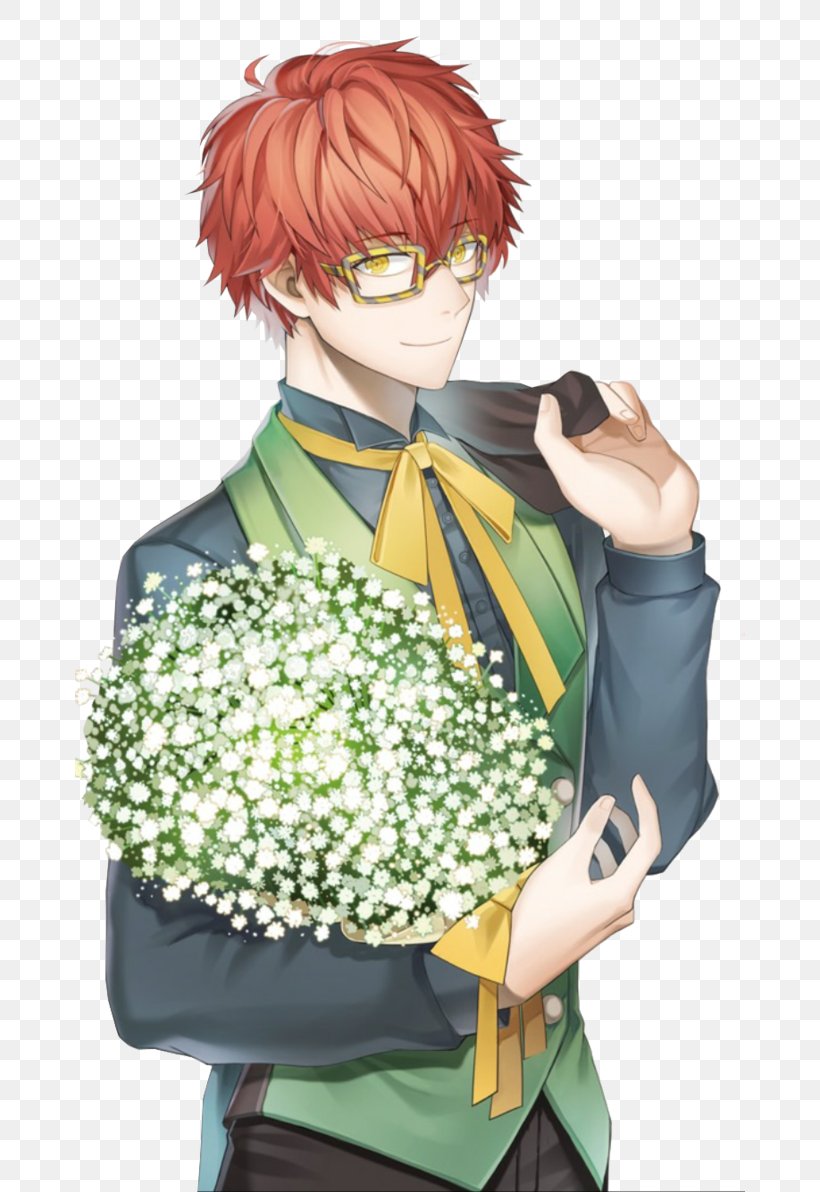 Mystic Messenger Otome Game Rendering Fandom, PNG, 670x1192px, Watercolor, Cartoon, Flower, Frame, Heart Download Free