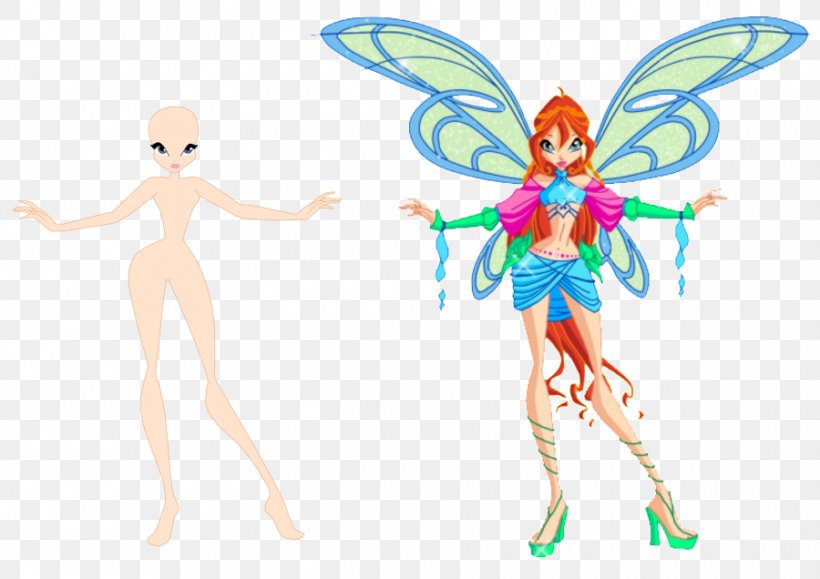Bloom Flora Musa Fairy, PNG, 900x636px, Bloom, Animated Series, Butterflix, Doll, Drawing Download Free