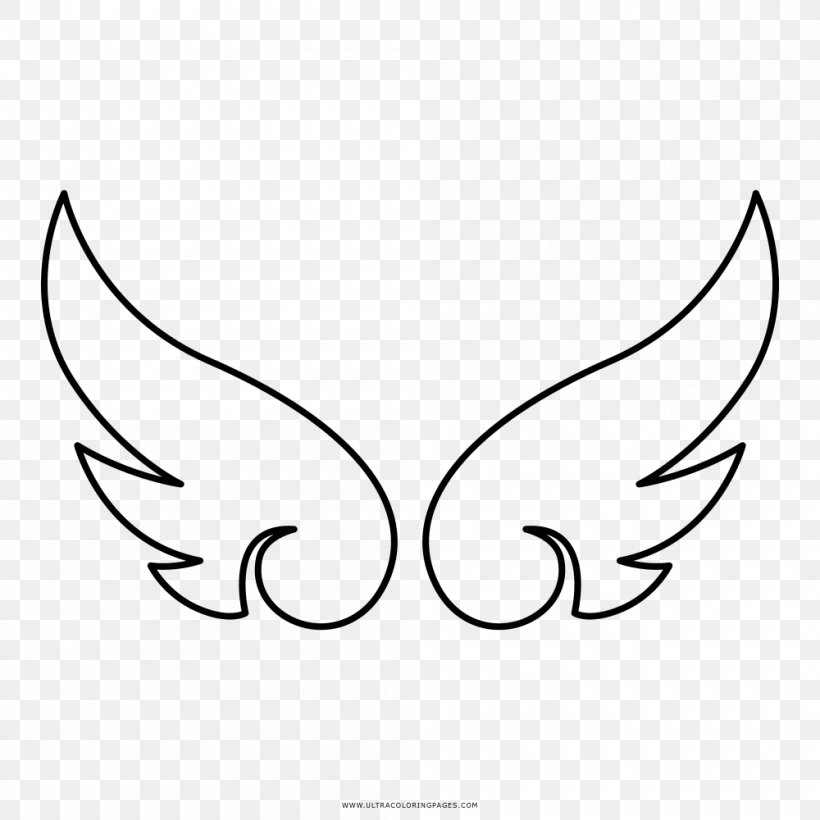 Coloring Book Drawing Paper Clip Art, PNG, 1000x1000px, Coloring Book, Aile, Angel, Area, Artwork Download Free
