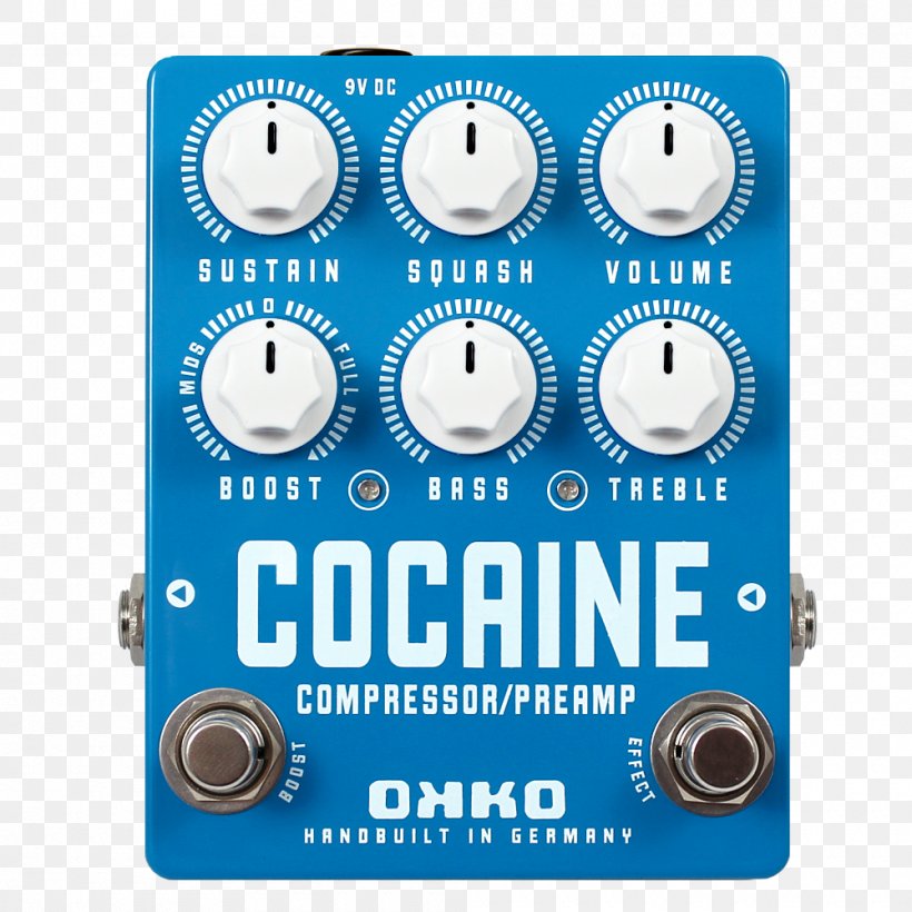 Effects Processors & Pedals Dynamic Range Compression Cocaine Preamplifier Guitar, PNG, 1000x1000px, Effects Processors Pedals, Audio, Audio Equipment, Autowah, Bass Guitar Download Free