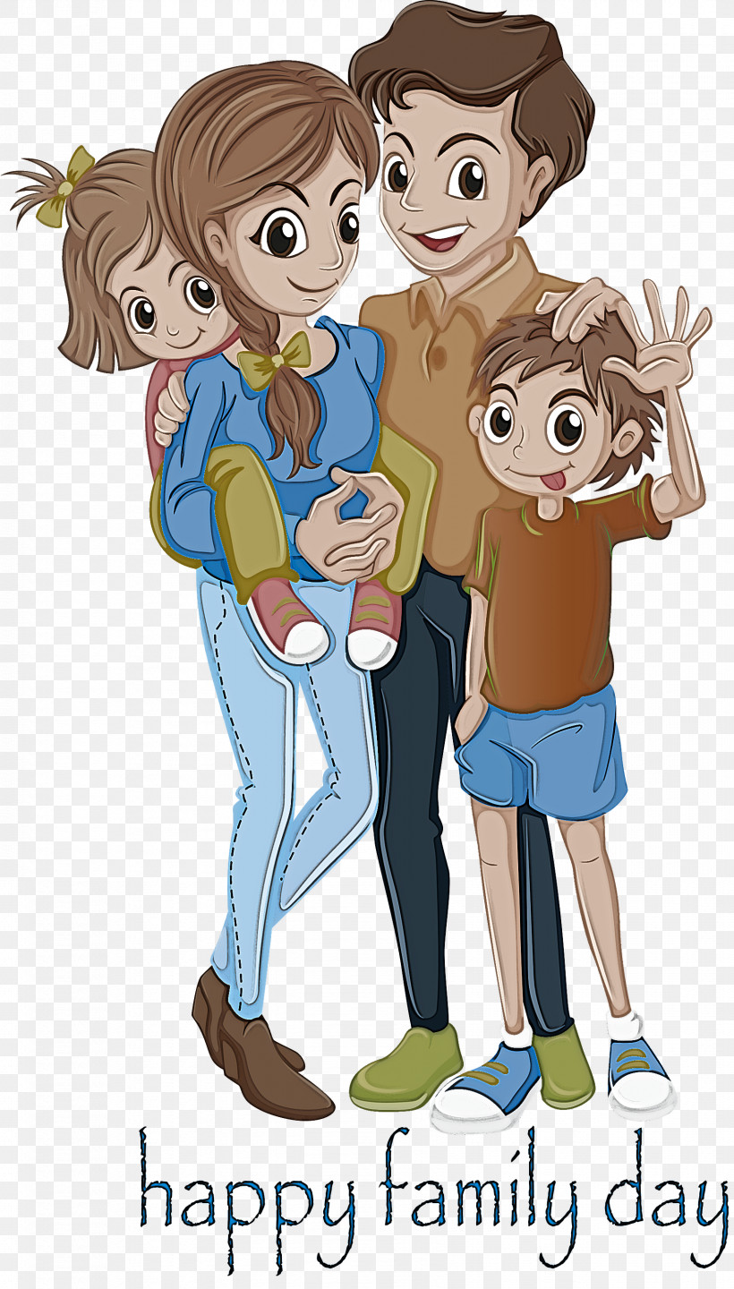 Family Day, PNG, 1708x3000px, Family Day, Animation, Cartoon, Fun, Gesture Download Free