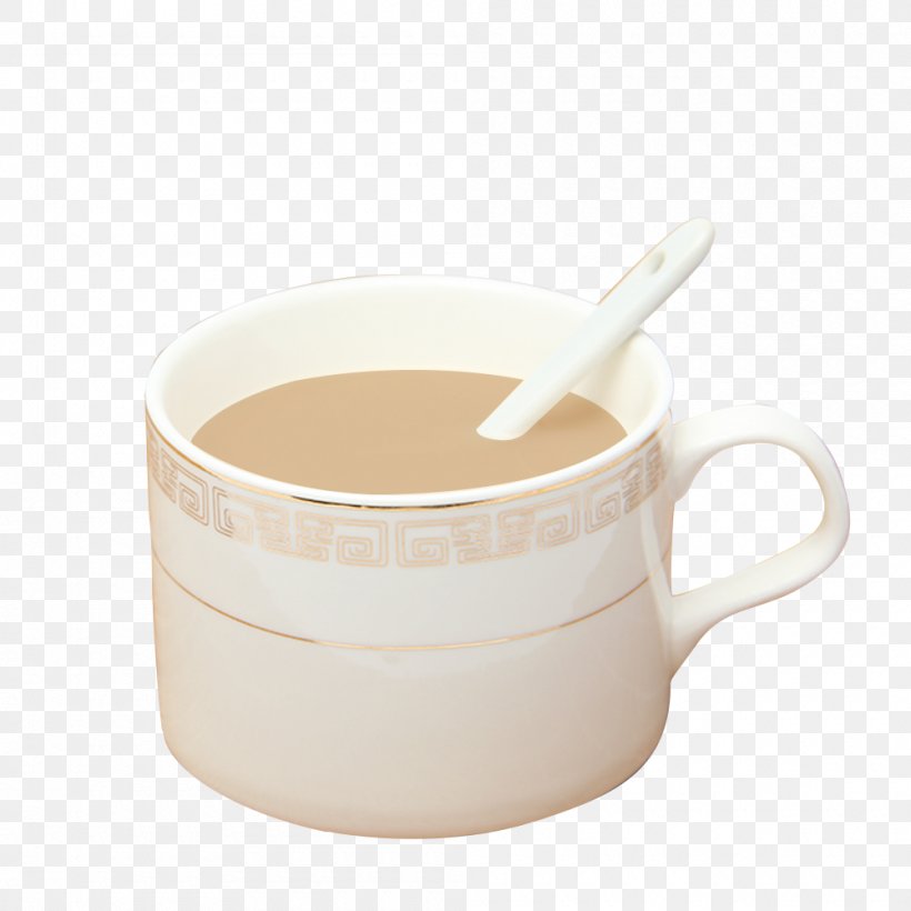 Hong Kong-style Milk Tea Coffee Cup, PNG, 1000x1000px, Hong Kongstyle Milk Tea, Coffee Cup, Cup, Drinkware, Flavor Download Free