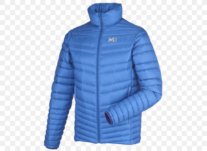 Jacket Hoodie Clothing Millet Blue, PNG, 600x600px, Jacket, Blouson, Blue, Clothing, Coat Download Free