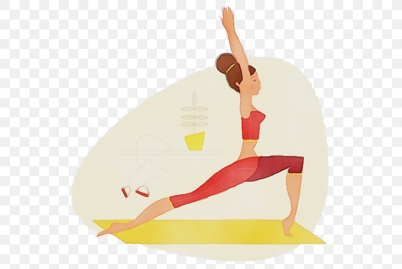 Yoga Cartoon, PNG, 550x550px, Watercolor, Arm, Artistic Gymnastics,  Balance, Leg Download Free