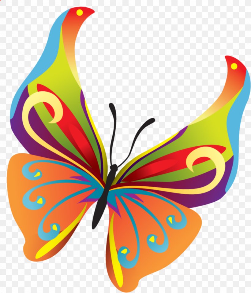 Butterfly Insect Clip Art, PNG, 981x1148px, Butterfly, Animal, Brush Footed Butterfly, Color, Drawing Download Free