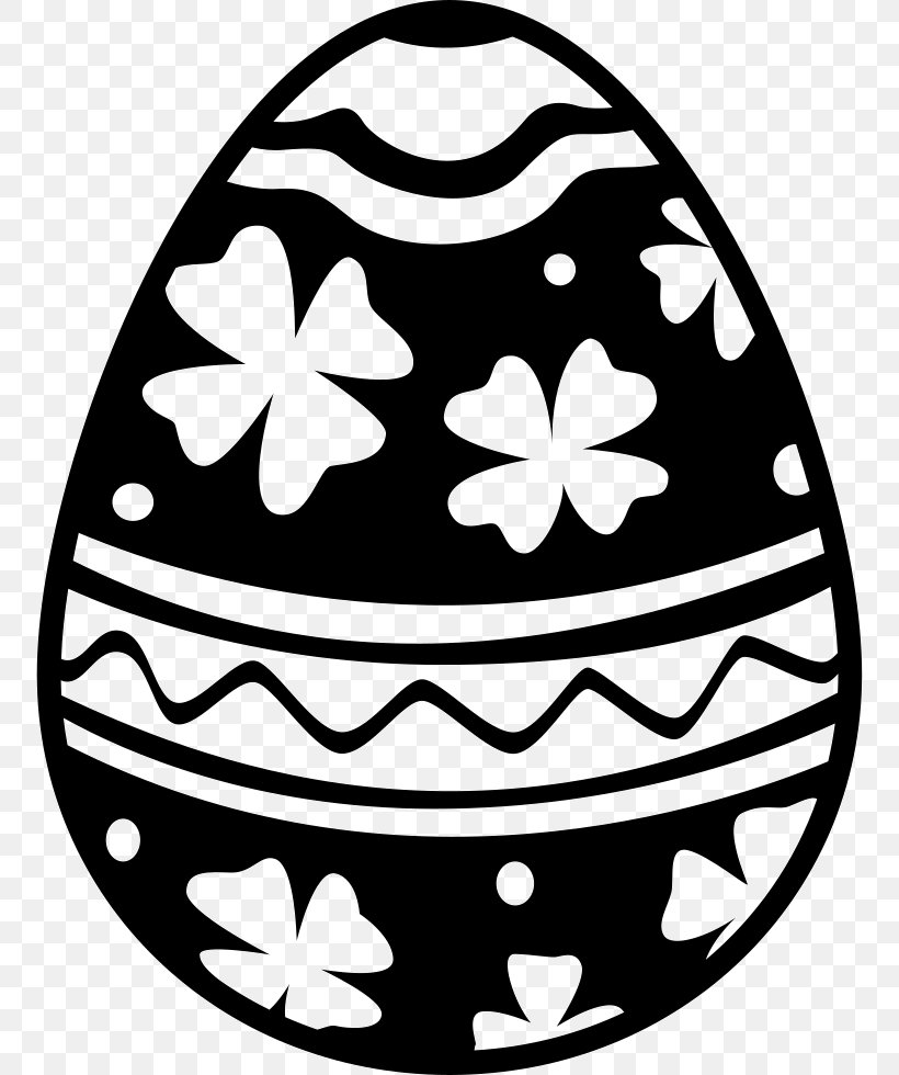 Easter Egg Icon Design, PNG, 754x980px, Easter Egg, Black And White, Easter, Egg, Food Download Free