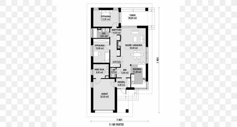 House Square Meter Floor Plan Area Ściana, PNG, 958x512px, House, Architectural Engineering, Area, Bedroom, Ceiling Download Free