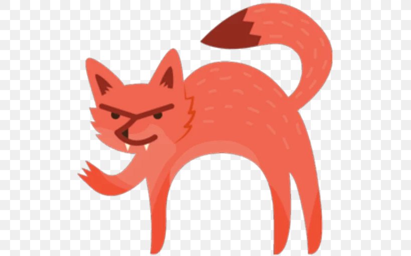 Sticker Red Fox Wall Decal Facebook Messenger, PNG, 512x512px, Sticker, Carnivoran, Cat, Cat Like Mammal, Dog Like Mammal Download Free