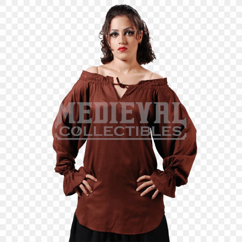 Middle Ages Sleeve Blouse Costume Top, PNG, 850x850px, Middle Ages, Adult, Blouse, Clothing Sizes, Color Download Free