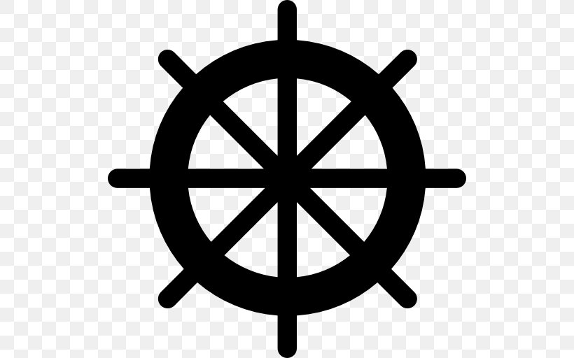 Ship's Wheel Clip Art, PNG, 512x512px, Ship S Wheel, Black And White, Boat, Maritime Transport, Royaltyfree Download Free
