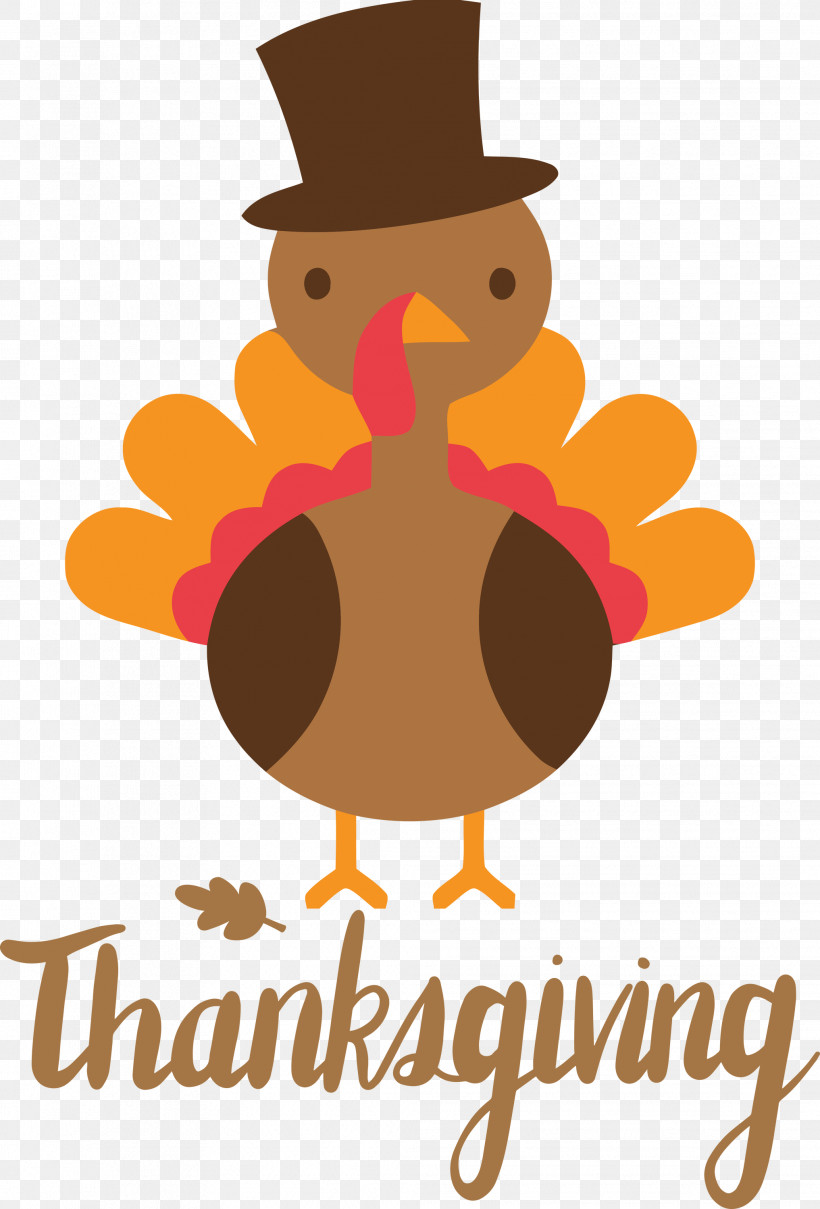 Thanksgiving, PNG, 2034x2999px, Thanksgiving, Beak, Biology, Cartoon, Chicken Download Free