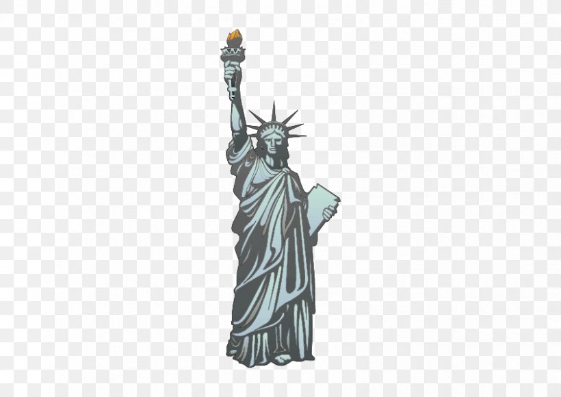 Statue Of Liberty Torch, PNG, 842x596px, Statue Of Liberty, Drawing, Royaltyfree, Statue, Stock Photography Download Free