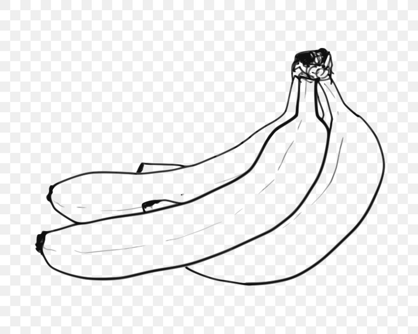 Banana Inkscape Drawing Clip Art, PNG, 800x655px, Banana, Area, Arm, Art, Artwork Download Free
