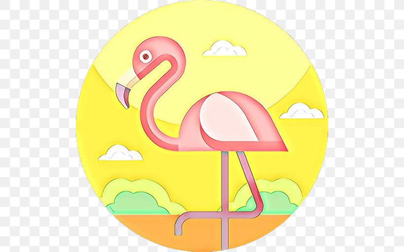 Flamingo, PNG, 512x512px, Cartoon, Bird, Flamingo, Greater Flamingo, Pink Download Free