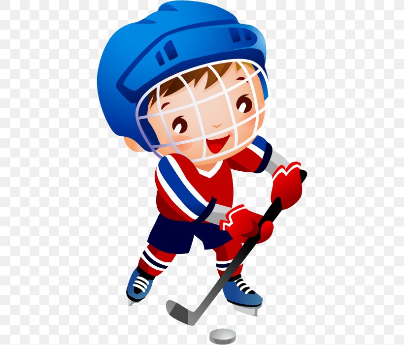 Ice Hockey Player Hockey Helmets Clip Art, PNG, 428x701px, Hockey, Ball, Baseball Equipment, Baseball Protective Gear, Boy Download Free