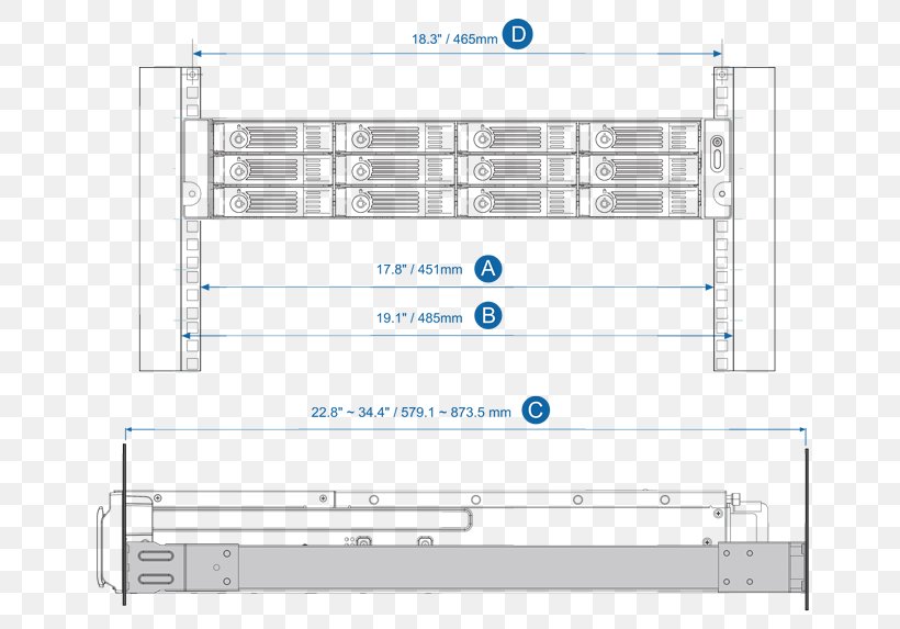 19-inch Rack Network Storage Systems QNAP Systems, Inc. QNAP TS-EC880U-RP ECC Memory, PNG, 700x573px, 19inch Rack, Area, Backup, Computer Hardware, Computer Servers Download Free