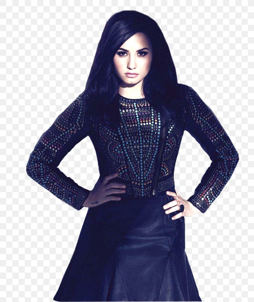 Demi Lovato Fashion Father Magazine Photo Shoot, PNG, 820x975px, Demi Lovato, Clothing, Dress, Electric Blue, Fashion Download Free