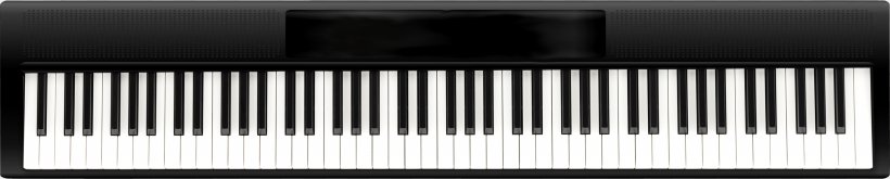 Digital Piano Keyboard Synthesizer, PNG, 2747x556px, Digital Piano, Action, Audio Equipment, Black And White, Clavinova Download Free