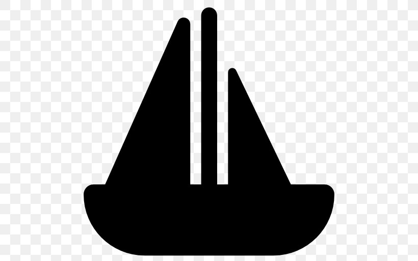 Sailing Ship Icon Design Boat, PNG, 512x512px, Sail, Black And White, Boat, Cone, Icon Design Download Free