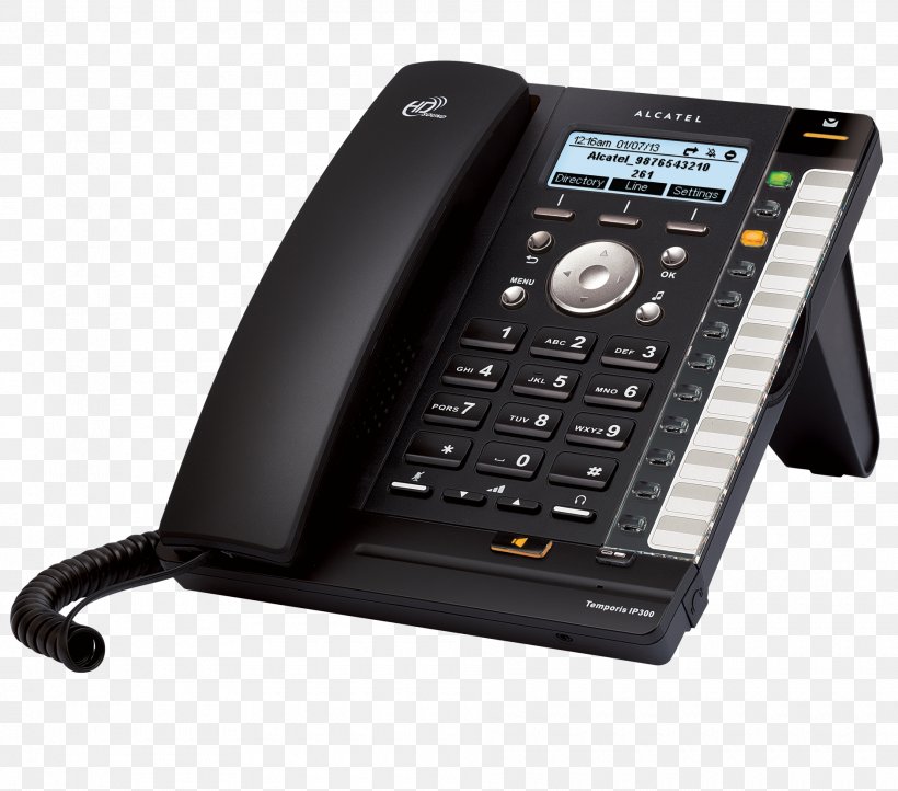 Alcatel Mobile VoIP Phone Telephone Digital Enhanced Cordless Telecommunications Voice Over IP, PNG, 1880x1656px, Alcatel Mobile, Answering Machine, Business Telephone System, Caller Id, Corded Phone Download Free