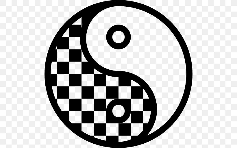 Yin And Yang Symbol Graphic Design, PNG, 512x512px, Yin And Yang, Area, Art, Black And White, Flag Download Free