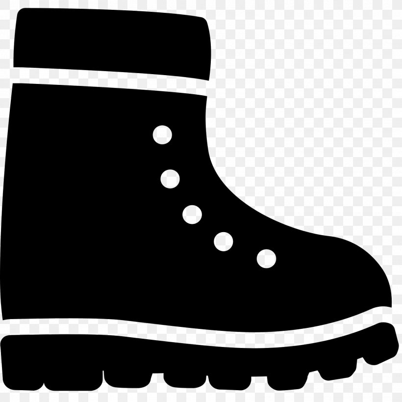 Boot Shoe Clothing Vector Graphics, PNG, 1600x1600px, Boot, Athletic Shoe, Blackandwhite, Clothing, Fashion Download Free