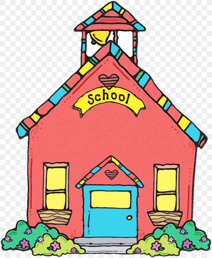 School One-room School Blog House Cartoon, PNG, 1132x1382px, Watercolor, Blog, Cartoon, House, Oneroom School Download Free