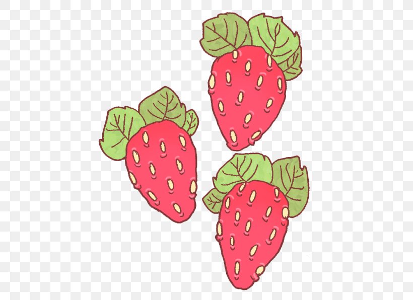 Strawberry Cartoon Drawing Stock Vector by ©HitToon 169485724