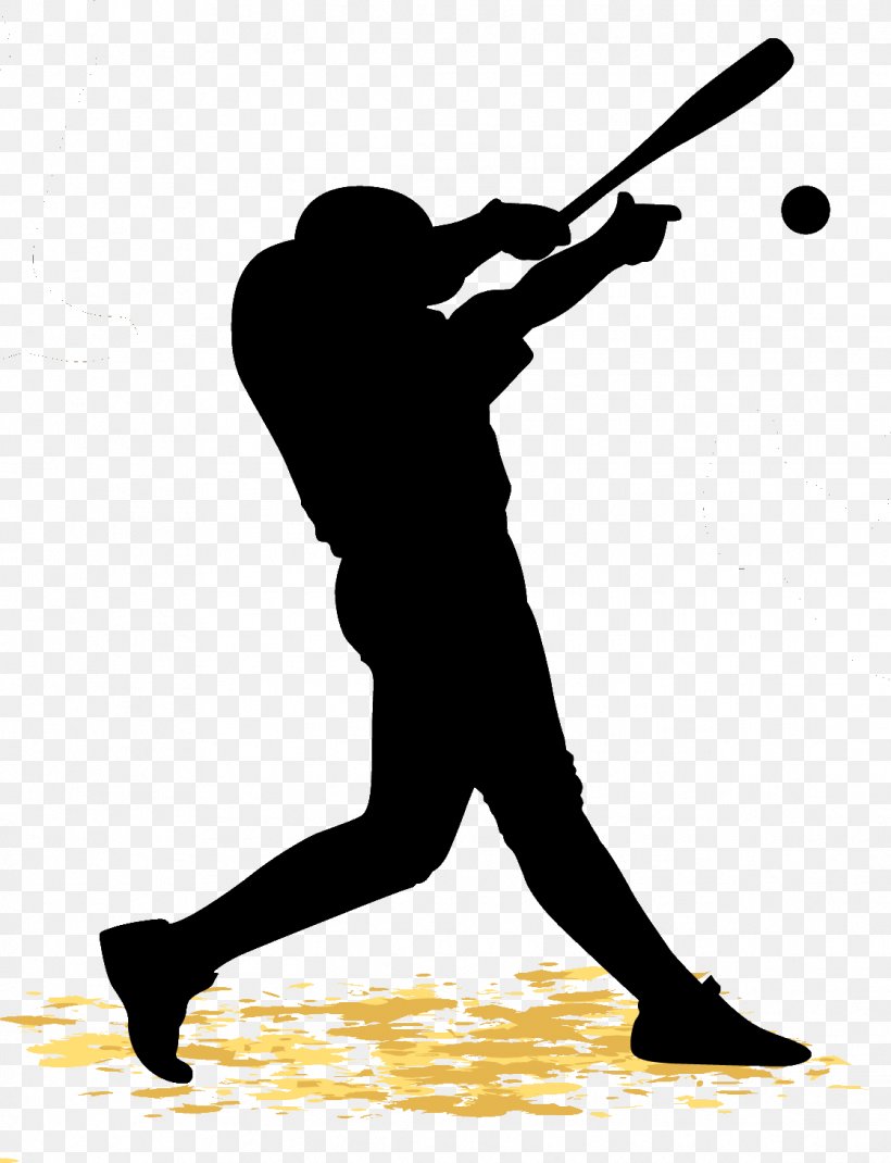 free clipart baseball player silhouette decal